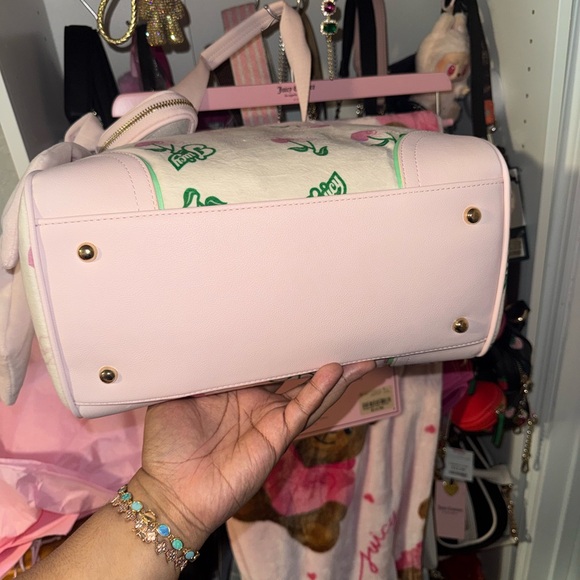 Juicy Couture Retro Juicy Cherry Gelato Tote Bag - Picture 2 of 6